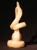 Sculpture en cire : Cl de Sol