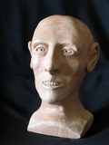 Sculpture en argile : Johan