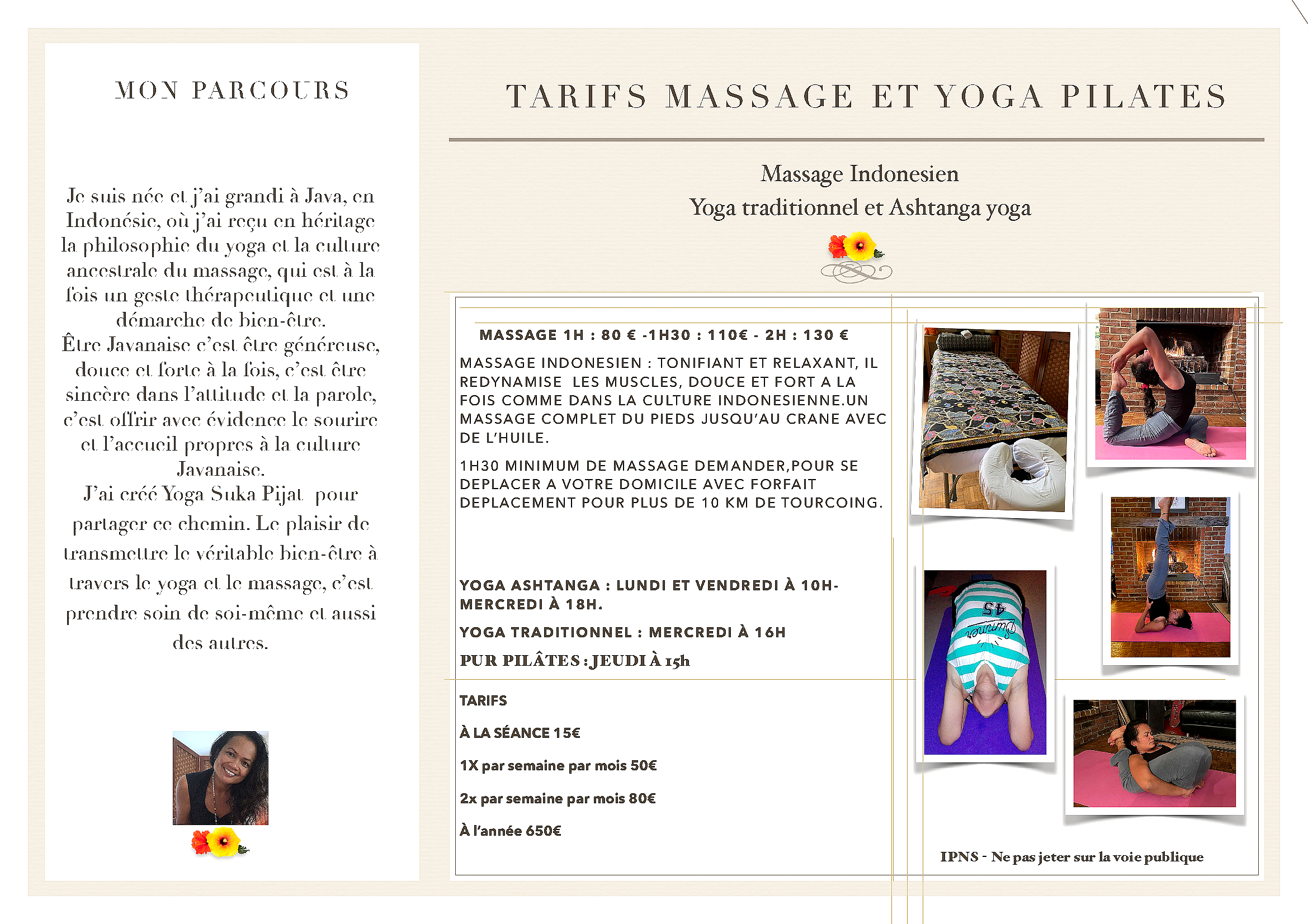 Massage indonésien avec Tini